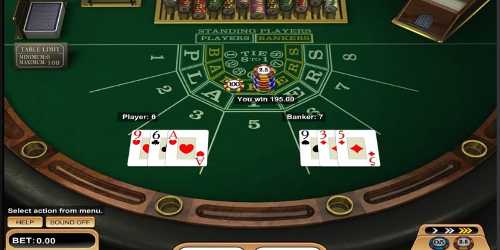 Game bài Baccarat cực hay