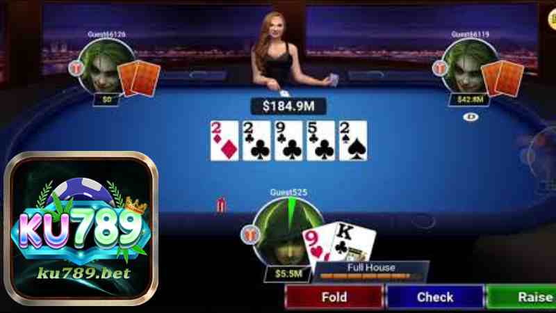 Ku789 Giới Thiệu và hướng dẫn cách chơi poker texas hold